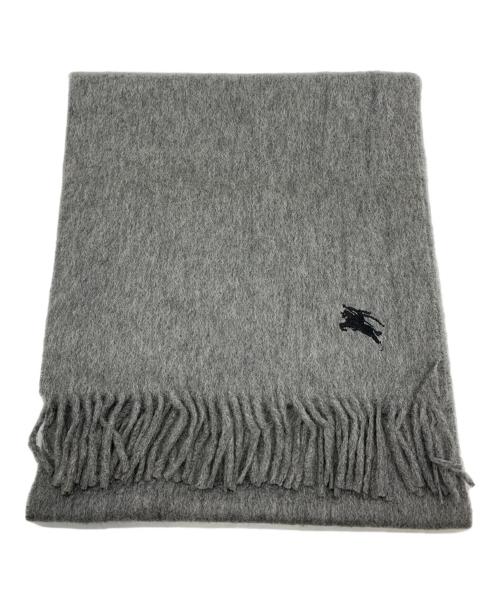 Burberry's（バーバリー）Burberry's (バーバリーズ) カシミアマフラー グレーの古着・服飾アイテム