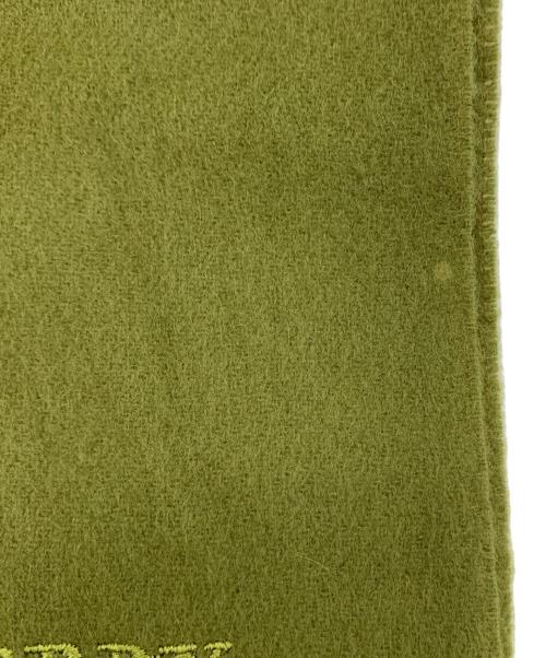 BURBERRY LONDON（バーバリーロンドン）BURBERRY LONDON (バーバリーロンドン) カシミアマフラー オリーブ 未使用品の古着・服飾アイテム