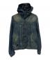 DIESEL（ディーゼル）の古着「フーデッドデニムジャケット」｜インディゴ