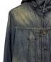 DIESEL (ディーゼル) フーデッドデニムジャケット インディゴ サイズ:L：7000円