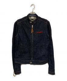 IRON HEART（アイアンハート）の古着「デニムジャケット」｜ブルー