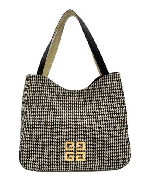 GIVENCHY（ジバンシィ）GIVENCHY (ジバンシィ) リバーシブルトートバッグ ベージュ×ブラックの古着・服飾アイテム