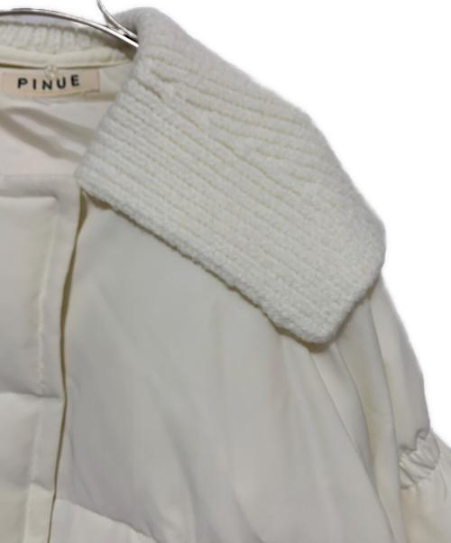 pinue（ピヌエ）PINUE (ピヌエ) ダウンジャケット ホワイト サイズ:Ｆの古着・服飾アイテム