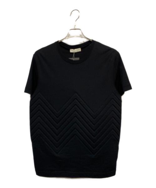 BOTTEGA VENETA（ボッテガベネタ）BOTTEGA VENETA (ボッテガベネタ) 半袖カットソー ブラック サイズ:44の古着・服飾アイテム