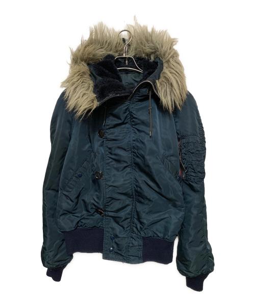 ALPHA（アルファ）ALPHA (アルファ) N-2Bジャケット ネイビー サイズ:Mの古着・服飾アイテム