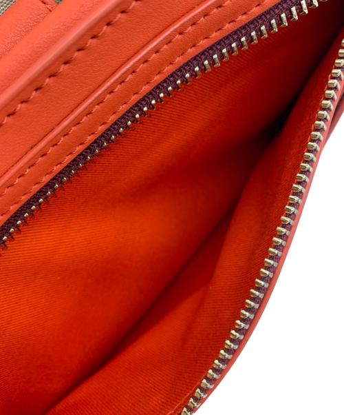 PAUL SMITH（ポールスミス）PAUL SMITH (ポールスミス) コントラストコットンキャンバストートバッグ オレンジ×ベージュの古着・服飾アイテム