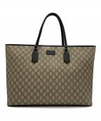 GUCCIグッチ）の古着「GGスプリーム トートバッグ」｜ベージュ