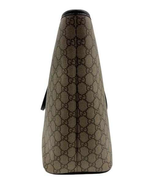 GUCCI（グッチ）GUCCI (グッチ) GGスプリーム トートバッグ ベージュの古着・服飾アイテム