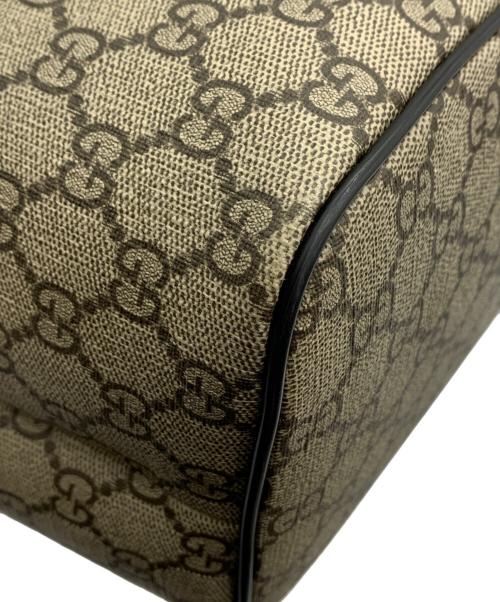 GUCCI（グッチ）GUCCI (グッチ) GGスプリーム トートバッグ ベージュの古着・服飾アイテム