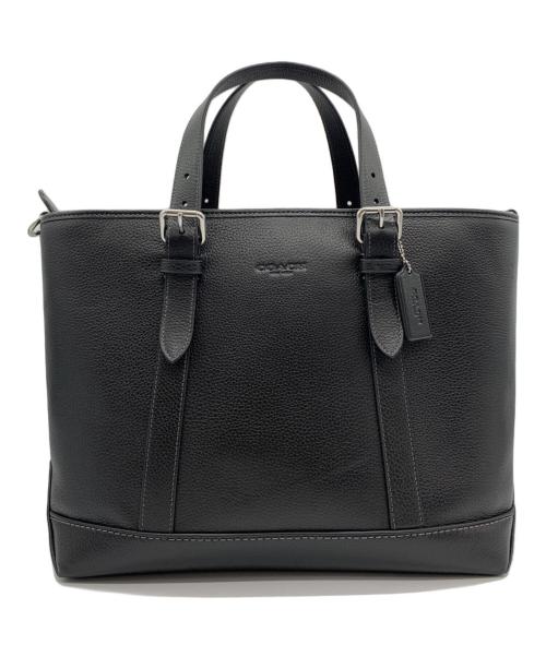 COACH（コーチ）COACH (コーチ) ワーナートートバッグ ブラックの古着・服飾アイテム