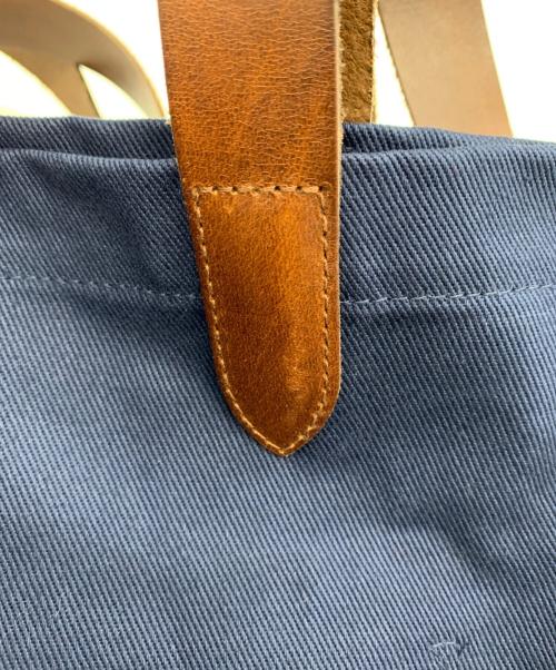 POLO RALPH LAUREN（ポロ・ラルフローレン）POLO RALPH LAUREN (ポロ・ラルフローレン) Bear トートバッグ ネイビーの古着・服飾アイテム