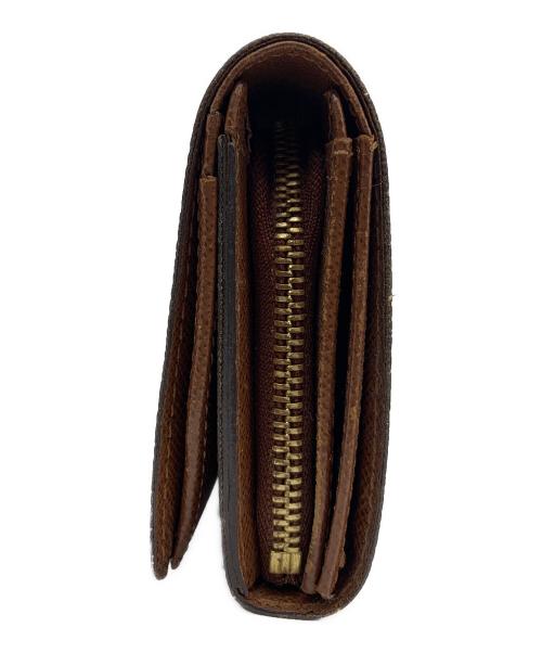 LOUIS VUITTON（ルイ ヴィトン）LOUIS VUITTON (ルイ ヴィトン) ポルトフォイユ・トレゾール ブラウンの古着・服飾アイテム