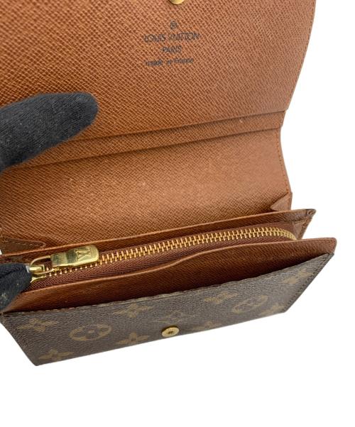 LOUIS VUITTON（ルイ ヴィトン）LOUIS VUITTON (ルイ ヴィトン) ポルトフォイユ・トレゾール ブラウンの古着・服飾アイテム