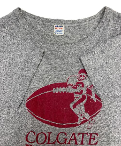 Champion（チャンピオン）Champion (チャンピオン) USA製 Tee グレー サイズ:Mの古着・服飾アイテム