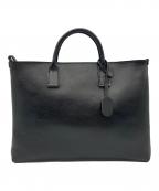 organオルガン）の古着「レザーバッグ」｜ブラック