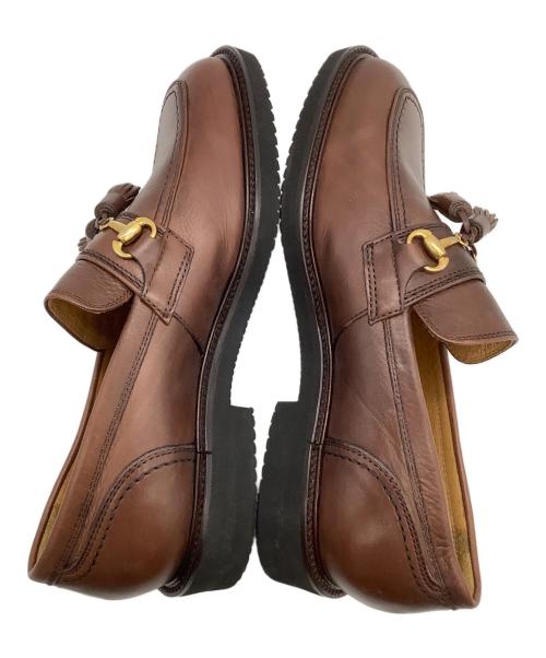Yves Saint Laurent（イヴサンローラン）Yves Saint Laurent (イヴサンローラン) タッセルローファー ブラウン サイズ:24 1/2の古着・服飾アイテム