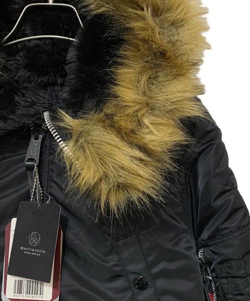 ALPHA（アルファ）ALPHA (アルファ) N-3Bモッズショートコート ブラック サイズ:S 未使用品の古着・服飾アイテム
