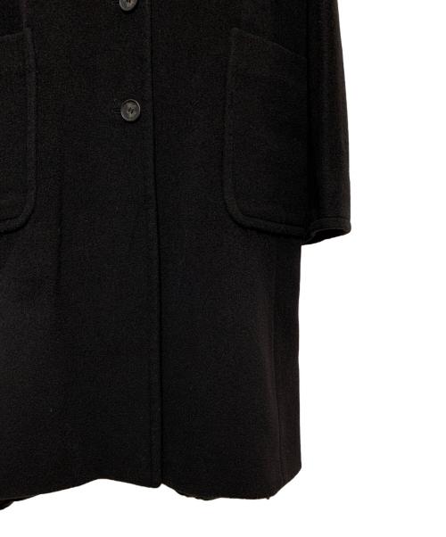 MaxMara（マックスマーラ）MaxMara (マックスマーラ) チェスターコート ブラック サイズ:42の古着・服飾アイテム