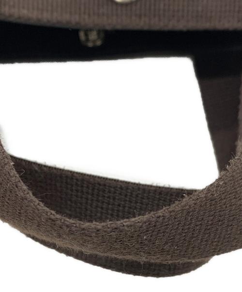 Herve Chapelier（エルベシャプリエ）Herve Chapelier (エルベシャプリエ) ハンドバッグ ブラウンの古着・服飾アイテム