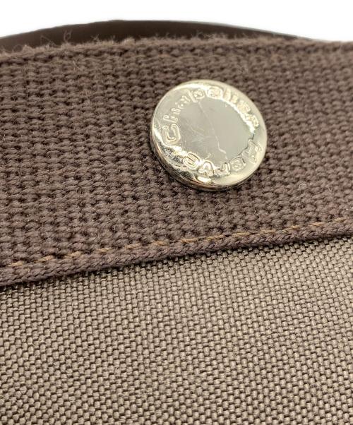 Herve Chapelier（エルベシャプリエ）Herve Chapelier (エルベシャプリエ) ハンドバッグ ブラウンの古着・服飾アイテム