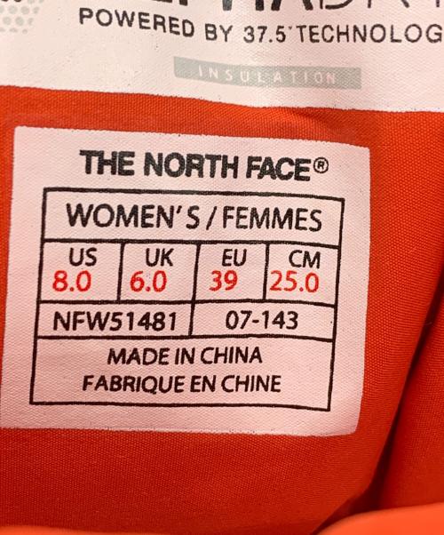 THE NORTH FACE（ザ ノース フェイス）THE NORTH FACE (ザ ノース フェイス) Nuptse Bootie WP II ブラック サイズ:25の古着・服飾アイテム