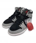 NIKEナイキ）の古着「AIR JORDAN1 Elephant Toe/Safari」｜ブラック×グレー