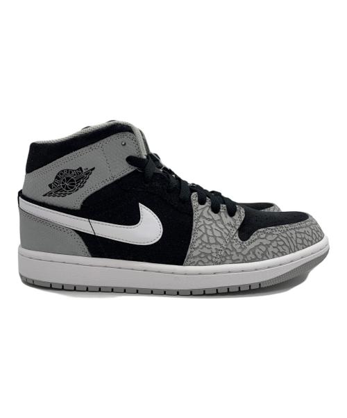 NIKE（ナイキ）NIKE (ナイキ) AIR JORDAN1 Elephant Toe/Safari ブラック×グレー サイズ:26.5 未使用品の古着・服飾アイテム
