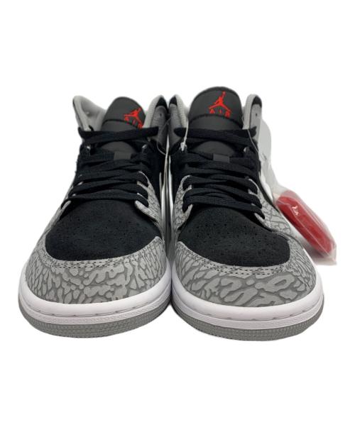 NIKE（ナイキ）NIKE (ナイキ) AIR JORDAN1 Elephant Toe/Safari ブラック×グレー サイズ:26.5 未使用品の古着・服飾アイテム