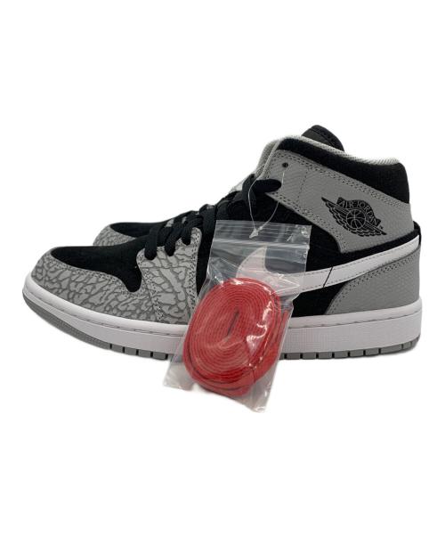 NIKE（ナイキ）NIKE (ナイキ) AIR JORDAN1 Elephant Toe/Safari ブラック×グレー サイズ:26.5 未使用品の古着・服飾アイテム