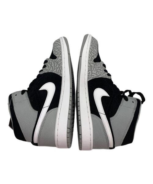 NIKE（ナイキ）NIKE (ナイキ) AIR JORDAN1 Elephant Toe/Safari ブラック×グレー サイズ:26.5 未使用品の古着・服飾アイテム