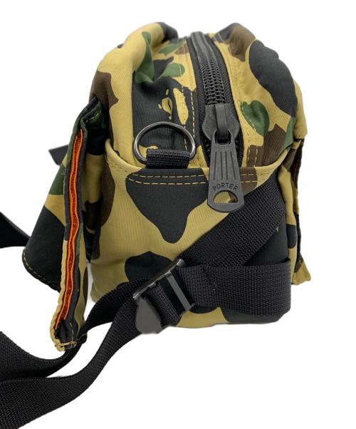 A BATHING APE（ア ベイシング エイプ）A BATHING APE (ア ベイシング エイプ) PORTER (ポーター) ウエストバッグの古着・服飾アイテム