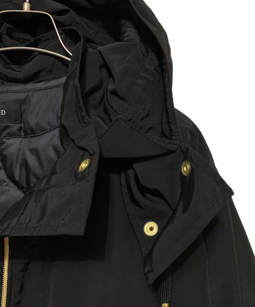 UNTITLED（アンタイトル）UNTITLED (アンタイトル) ライナー付ナイロンジャケットケット ブラック サイズ:2 未使用品の古着・服飾アイテム