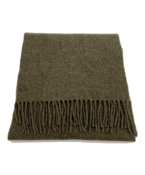 Vivienne Westwood（ヴィヴィアンウエストウッド）Vivienne Westwood (ヴィヴィアンウエストウッド) WOOL マフラー カーキの古着・服飾アイテム