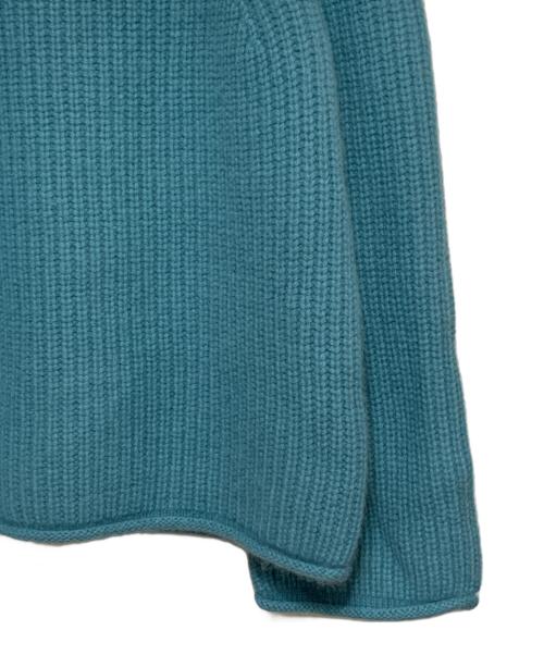 BATONER（バトナ―）BATONER (バトナ―) ロールネックニット スカイブルー サイズ:2の古着・服飾アイテム