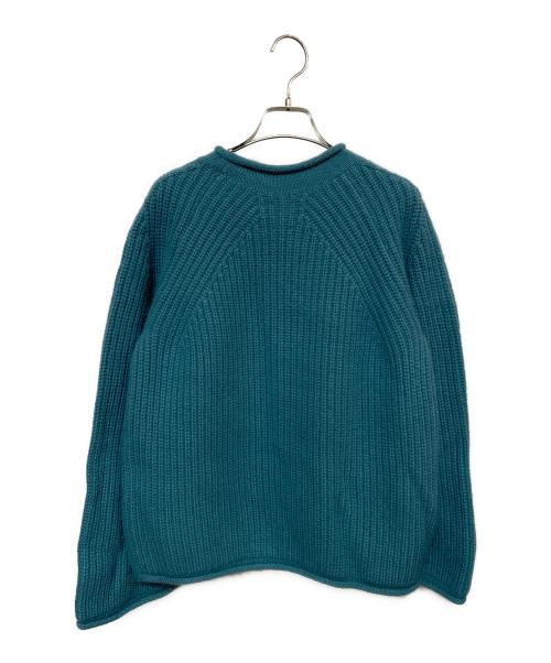 BATONER（バトナ―）BATONER (バトナ―) ロールネックニット スカイブルー サイズ:2の古着・服飾アイテム