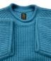 中古・古着 BATONER (バトナ―) ロールネックニット スカイブルー サイズ:2：8000円