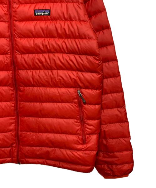 Patagonia（パタゴニア）Patagonia (パタゴニア) Down Sweater Full-Zip Hoody レッド サイズ:Mの古着・服飾アイテム