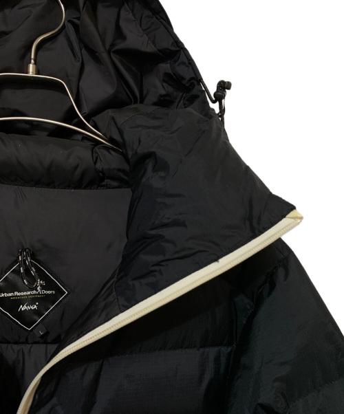 NANGA（ナンガ）NANGA (ナンガ) URBAN RESEARCH DOORS (アーバンリサーチドアーズ) ダウンジャケット ブラック サイズ:40の古着・服飾アイテム