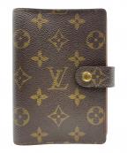 LOUIS VUITTONルイ ヴィトン）の古着「手帳カバー」｜ブラウン