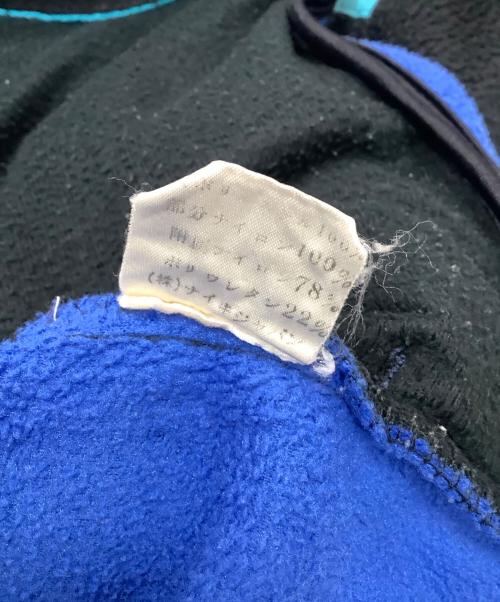 NIKE ACG（ナイキエーシージー）NIKE ACG (ナイキエーシージー) フリースジャケット ブルー×ブラック サイズ:Mの古着・服飾アイテム