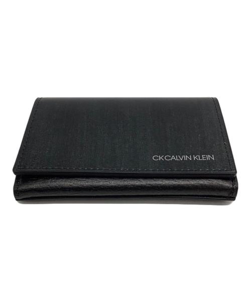 Calvin Klein（カルバンクライン）Calvin Klein (カルバンクライン) カードケース ブラックの古着・服飾アイテム