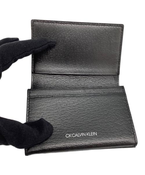 Calvin Klein（カルバンクライン）Calvin Klein (カルバンクライン) カードケース ブラックの古着・服飾アイテム