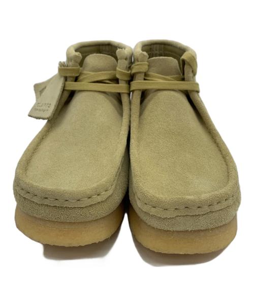 CLARKS（クラークス）CLARKS (クラークス) Wallabee Boot グリーン サイズ:24.5の古着・服飾アイテム