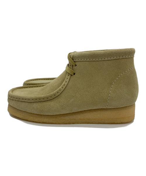 CLARKS（クラークス）CLARKS (クラークス) Wallabee Boot グリーン サイズ:24.5の古着・服飾アイテム