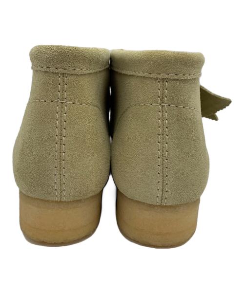 CLARKS（クラークス）CLARKS (クラークス) Wallabee Boot グリーン サイズ:24.5の古着・服飾アイテム