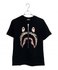 A BATHING APE（ア ベイシング エイプ）の古着「シャークＴシャツ」｜ブラック