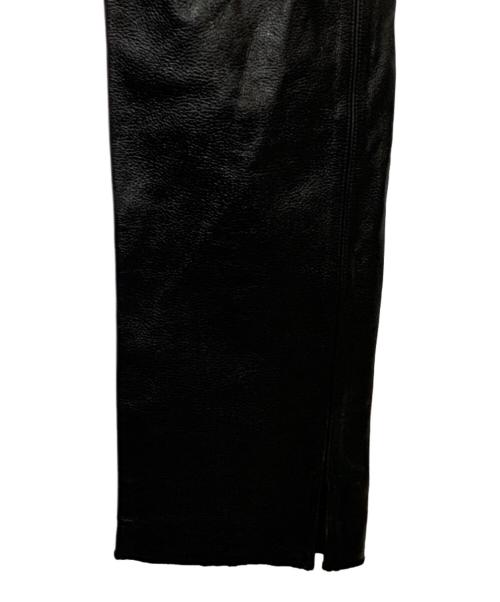 A&G（エーアンドジー）A&G (エーアンドジー) レザーパンツ ブラック サイズ:Ｗ28の古着・服飾アイテム