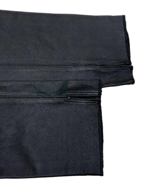 A&G（エーアンドジー）A&G (エーアンドジー) レザーパンツ ブラック サイズ:Ｗ28の古着・服飾アイテム