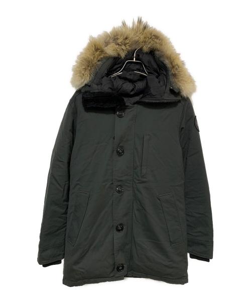 CANADA GOOSE（カナダグース）CANADA GOOSE (カナダグース)  EDIFICE別注 RED CLIFE WOOL JASPER ダークグレー サイズ:Sの古着・服飾アイテム