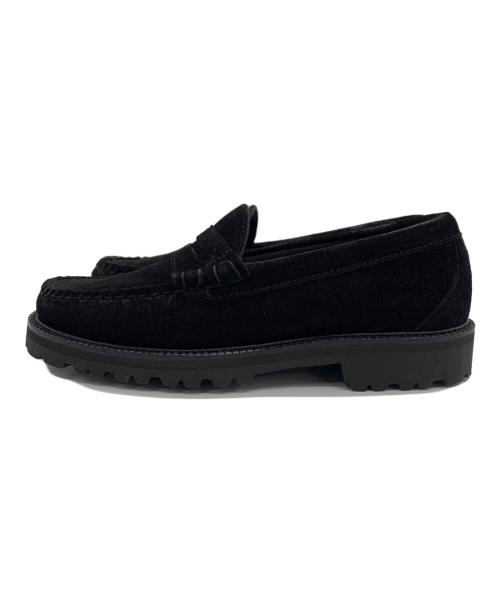 G.H.BASS&CO.（ジー・エイチ・バス・コー）G.H.BASS&CO. (ジー・エイチ・バス・コー) SHIPS (シップス) コインローファー ブラック サイズ:271/2の古着・服飾アイテム